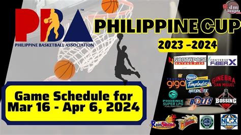 pba games schedule 2023.